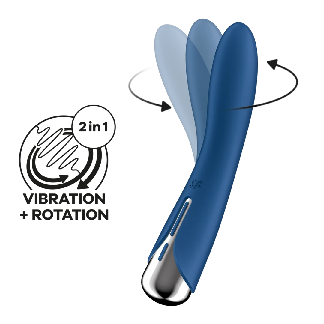 Satisfyer vibrador para el punto G con cabezal giratorio – Spinning Vibe 1 - Imagen 11