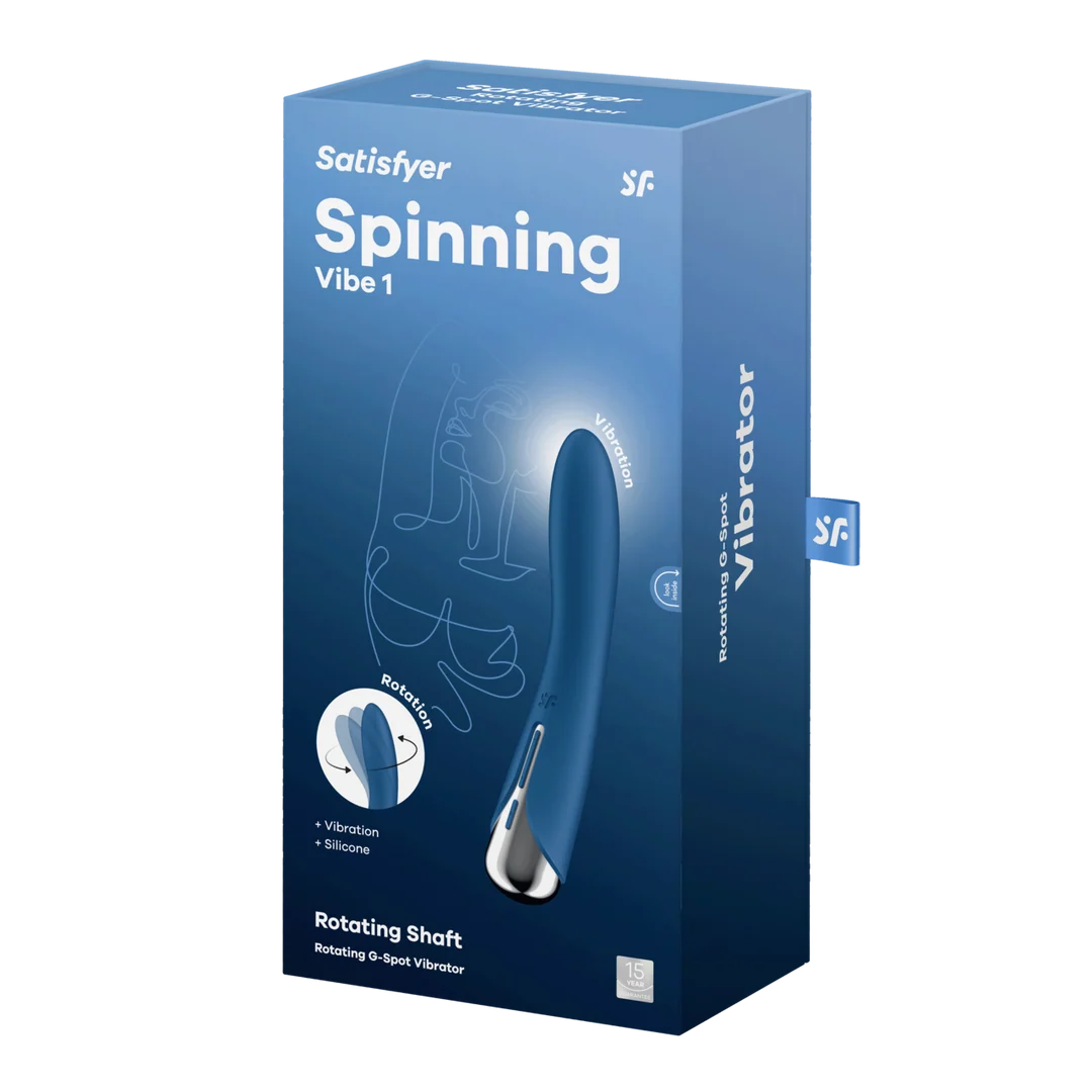 Satisfyer vibrador para el punto G con cabezal giratorio – Spinning Vibe 1 - Imagen 7