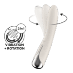 Satisfyer vibrador para el punto G con cabezal giratorio – Spinning Vibe 1 - Imagen 17