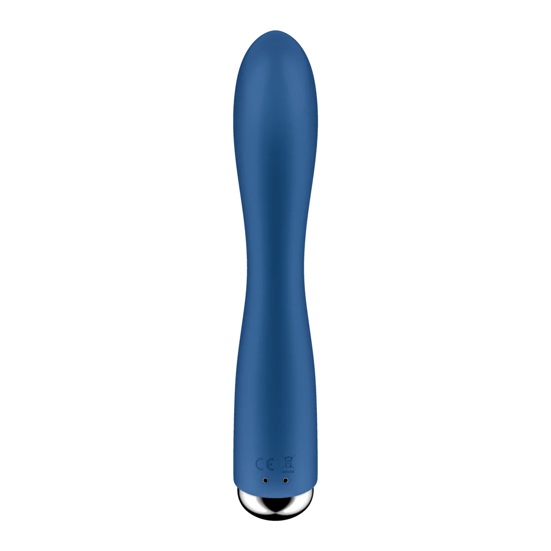 Vibrador tipo conejo Satisfyer con cabezal giratorio y vibraciones potentes, azul - Imagen 2