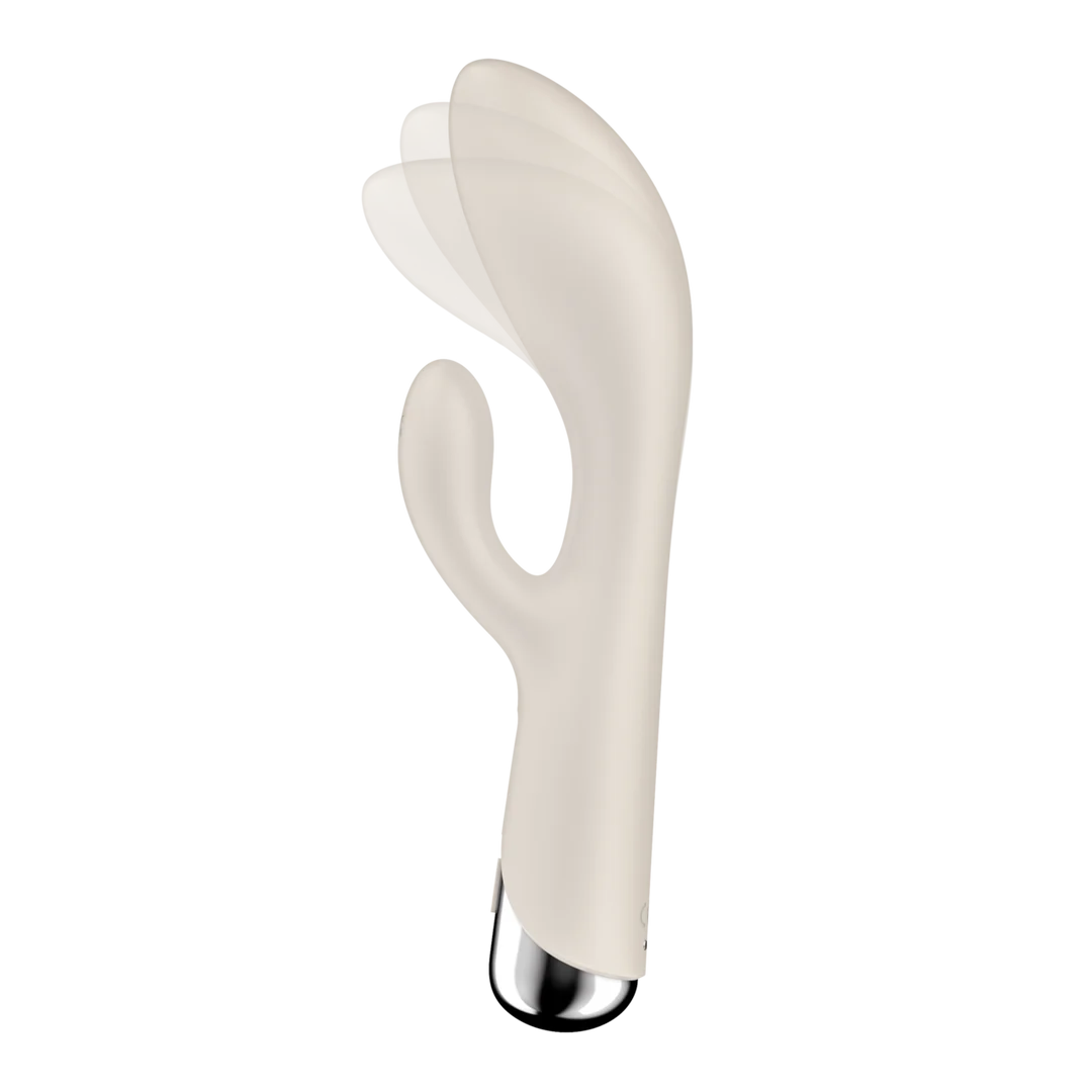 Vibrador tipo conejo Satisfyer con cabezal giratorio y vibraciones potentes, azul - Imagen 12