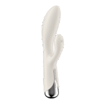 Vibrador tipo conejo Satisfyer con cabezal giratorio y vibraciones potentes, azul - Imagen 9