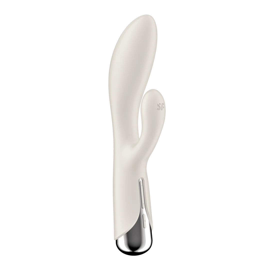 Vibrador tipo conejo Satisfyer con cabezal giratorio y vibraciones potentes, azul - Imagen 9