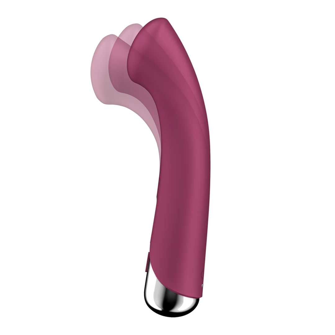 Vibrador Satisfyer para el punto G con 12 modos de vibración, rojo - Imagen 6