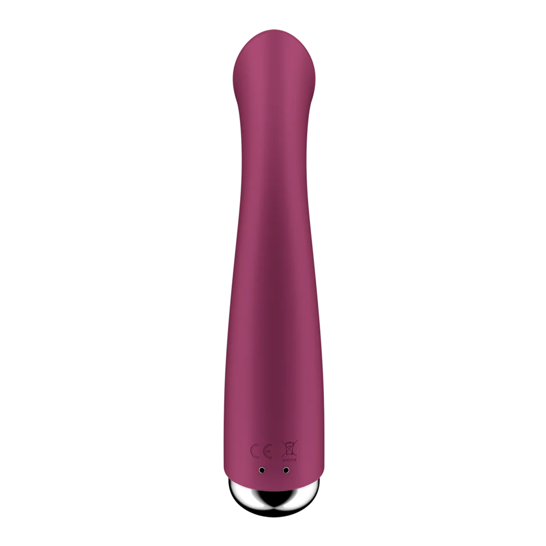 Vibrador Satisfyer para el punto G con 12 modos de vibración, rojo - Imagen 2
