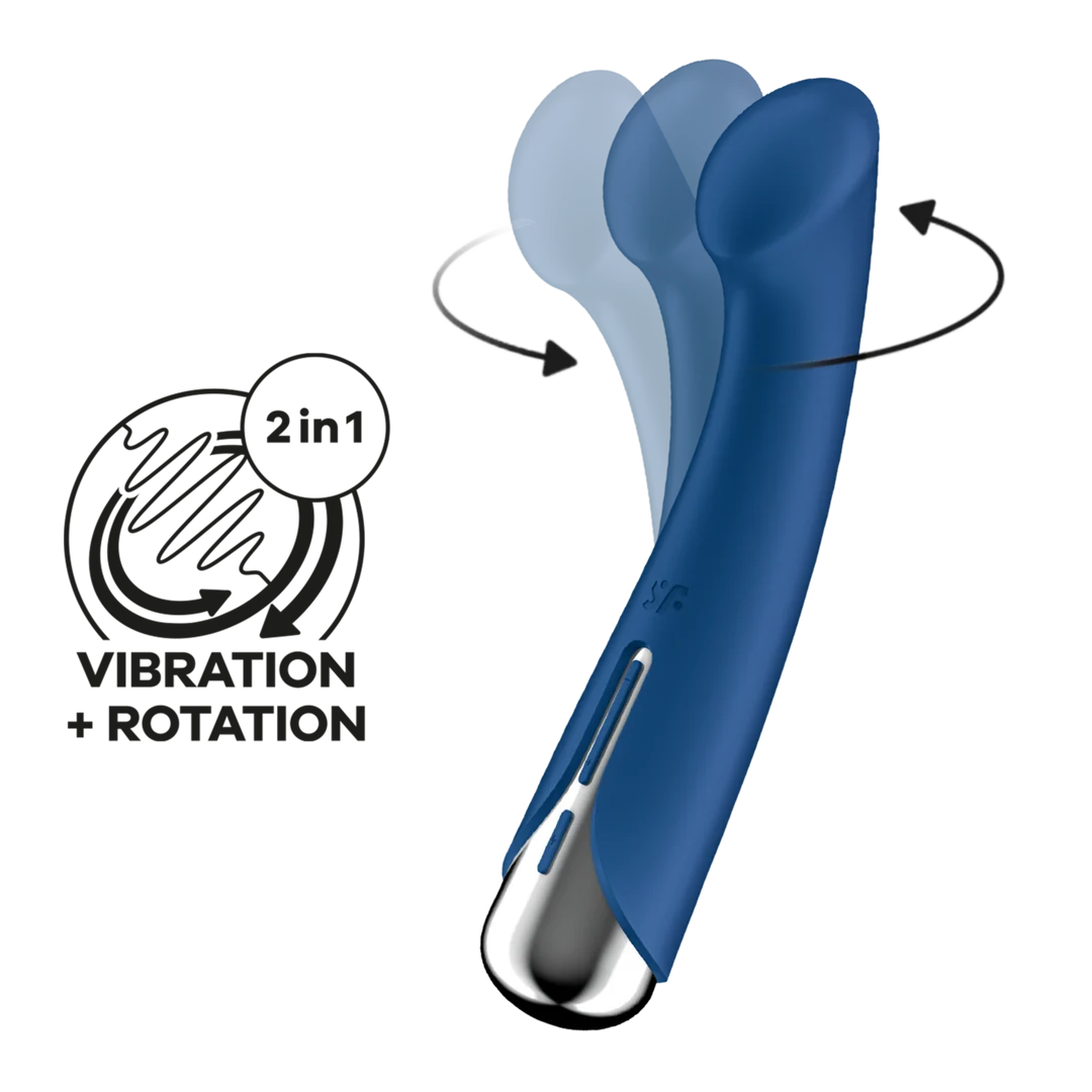 Vibrador Satisfyer para el punto G con 12 modos de vibración, rojo - Imagen 11