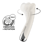 Vibrador Satisfyer para el punto G con 12 modos de vibración, rojo - Imagen 17