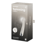 Vibrador Satisfyer para el punto G con 12 modos de vibración, rojo - Imagen 13