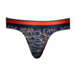 Tanga Male Power con estampado marmolado blanco - Imagen 10