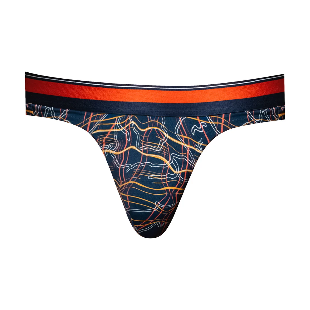 Tanga Male Power con estampado marmolado blanco - Imagen 14