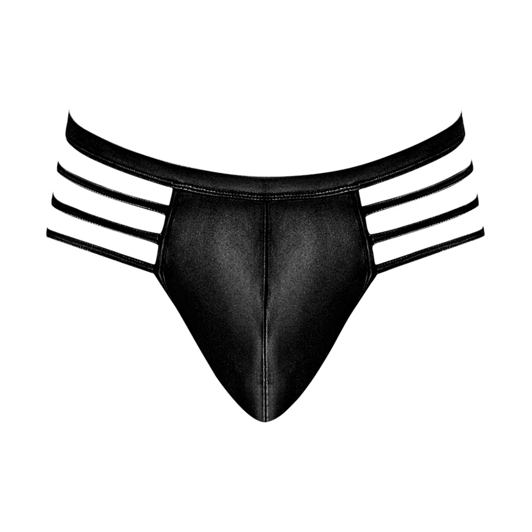 Tanga Cage negro de Male Power - Imagen 3