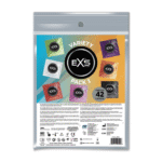 Pack variado de preservativos, 42 unidades, EXS - Imagen 2
