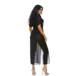 Conjunto de bikini Tolu con kimono, negro, talla M - Imagen 7