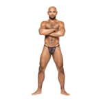 Tanga para hombre con bolsa frontal realzadora y un estilo llamativo, de Male Power - Imagen 2