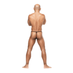 Tanga para hombre con bolsa frontal realzadora y un estilo llamativo, de Male Power