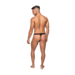 Male Power microtanga con anillo para el pene rojo - Imagen 3