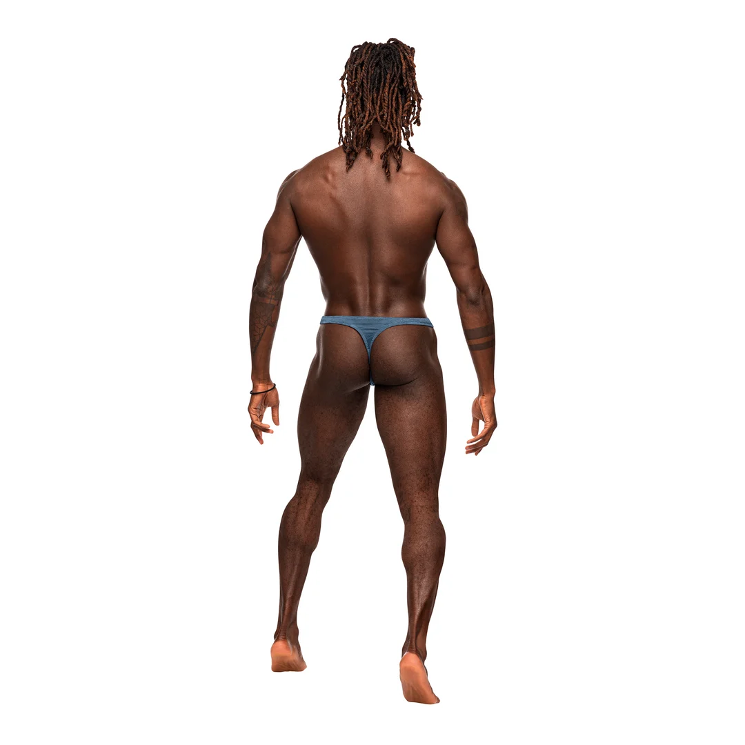 Tanga masculina con bolsa moldeada para una mayor cobertura y comodidad, Male Power - Imagen 9