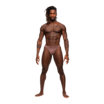 Tanga masculina con bolsa moldeada para una mayor cobertura y comodidad, Male Power - Imagen 7