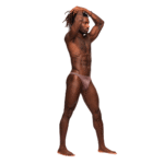 Tanga masculina con bolsa moldeada para una mayor cobertura y comodidad, Male Power - Imagen 4