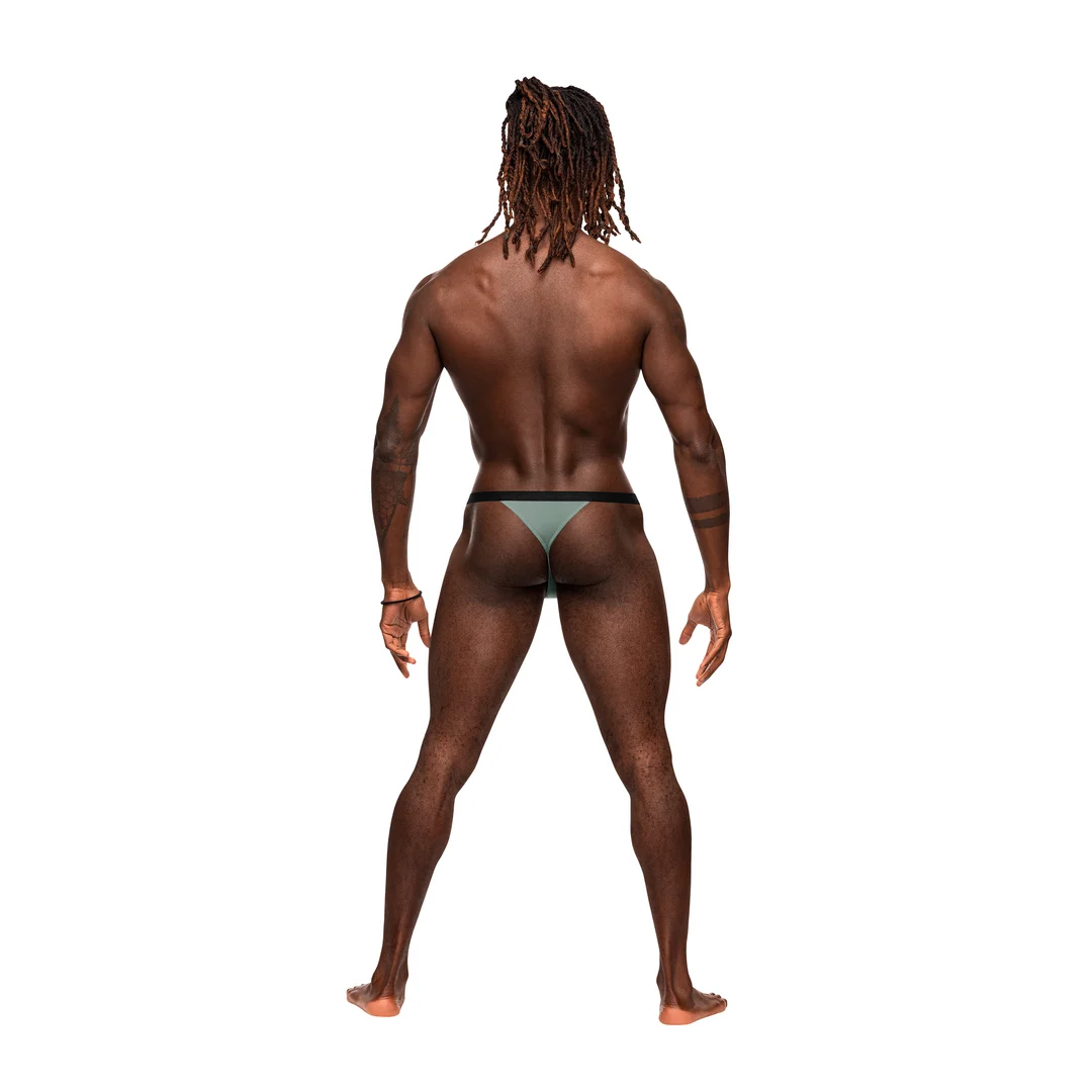 Male Power Micro V Thong Jade - Imagen 12