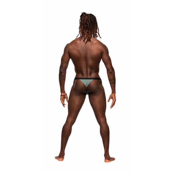 Male Power Micro V Thong Jade
