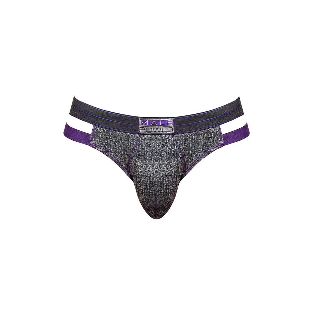 Slip para hombre con abertura y cintura deportiva para un look llamativo, Male Power - Imagen 5