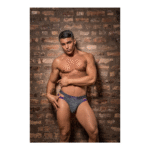 Slip para hombre con abertura y cintura deportiva para un look llamativo, Male Power - Imagen 16