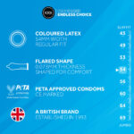 Preservativos EXS Black Latex, 48 unidades - Imagen 2