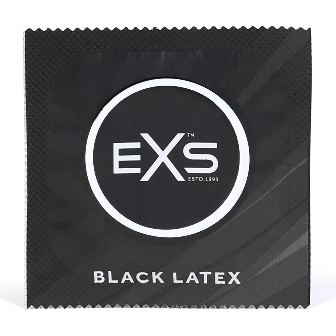Preservativos EXS Black Latex, 48 unidades - Imagen 1