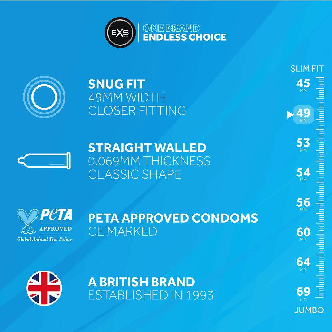Preservativos EXS Snug Fit, 48 unidades - Imagen 2