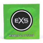 Preservativos EXS Ribbed and Dotted, 48 unidades