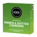 Preservativos EXS Ribbed and Dotted, 48 unidades - Imagen 3