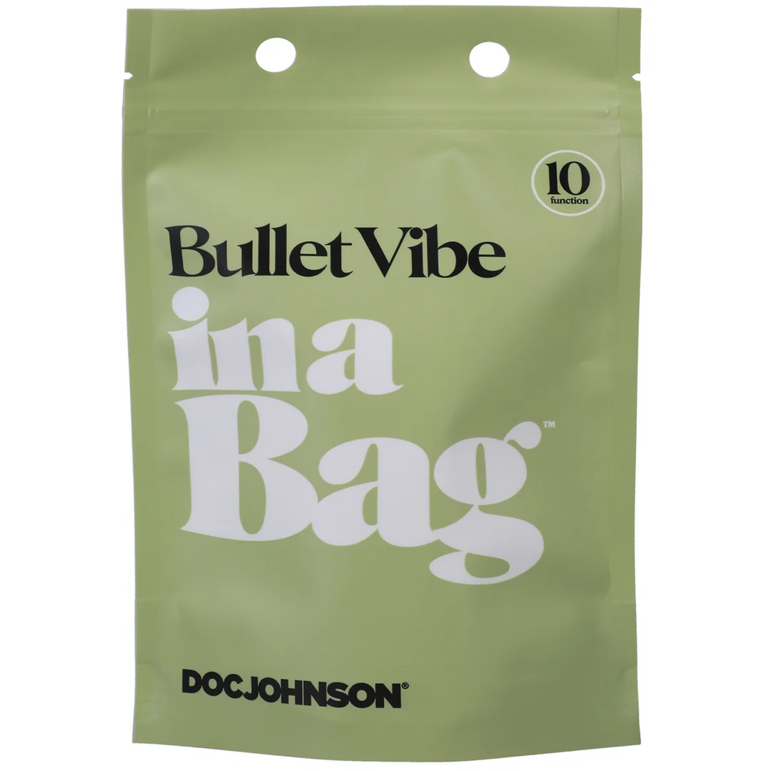 Vibrador bullet, 10 modos y motor silencioso, Doc Johnson - Imagen 1