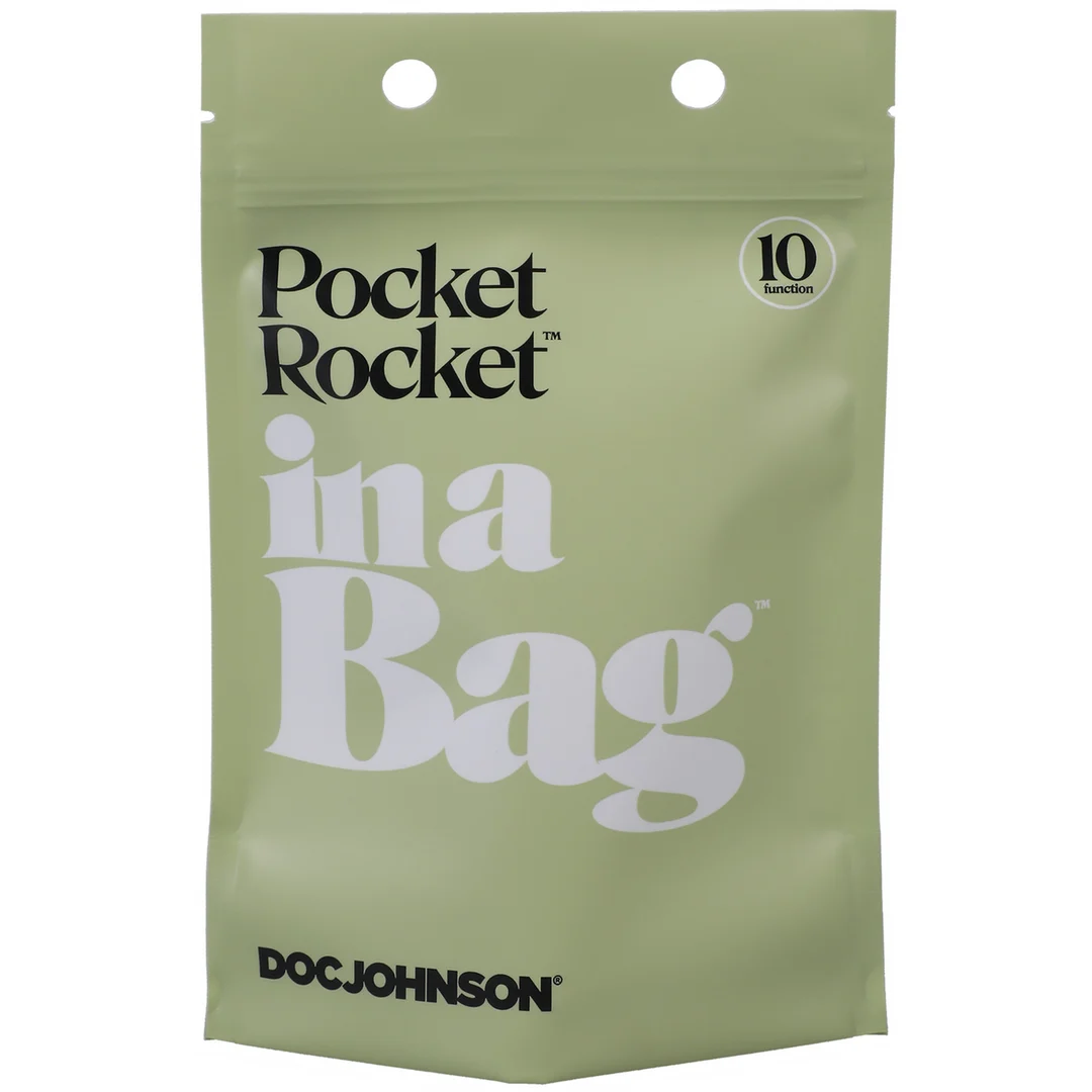Mini vibrador para estimulación clitoriana localizada, Doc Johnson Pocket Rocket Doc Johnson - Imagen 1