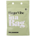 Doc Johnson vibrador de dedo rosa