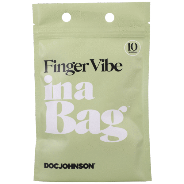 Doc Johnson vibrador de dedo rosa