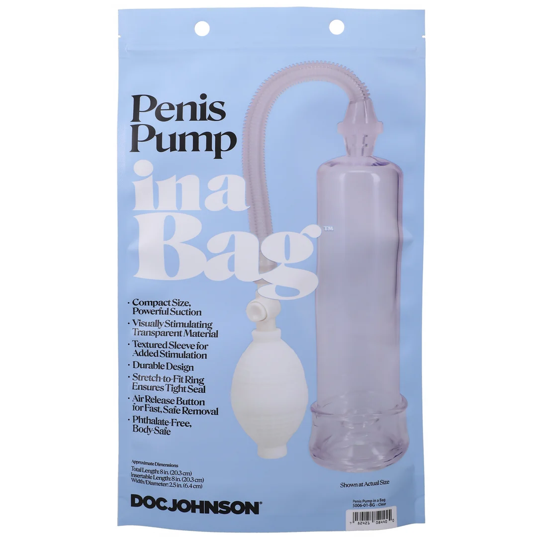 Bomba manual de pene con acoplamiento rápido – Bomba de pene - Imagen 2