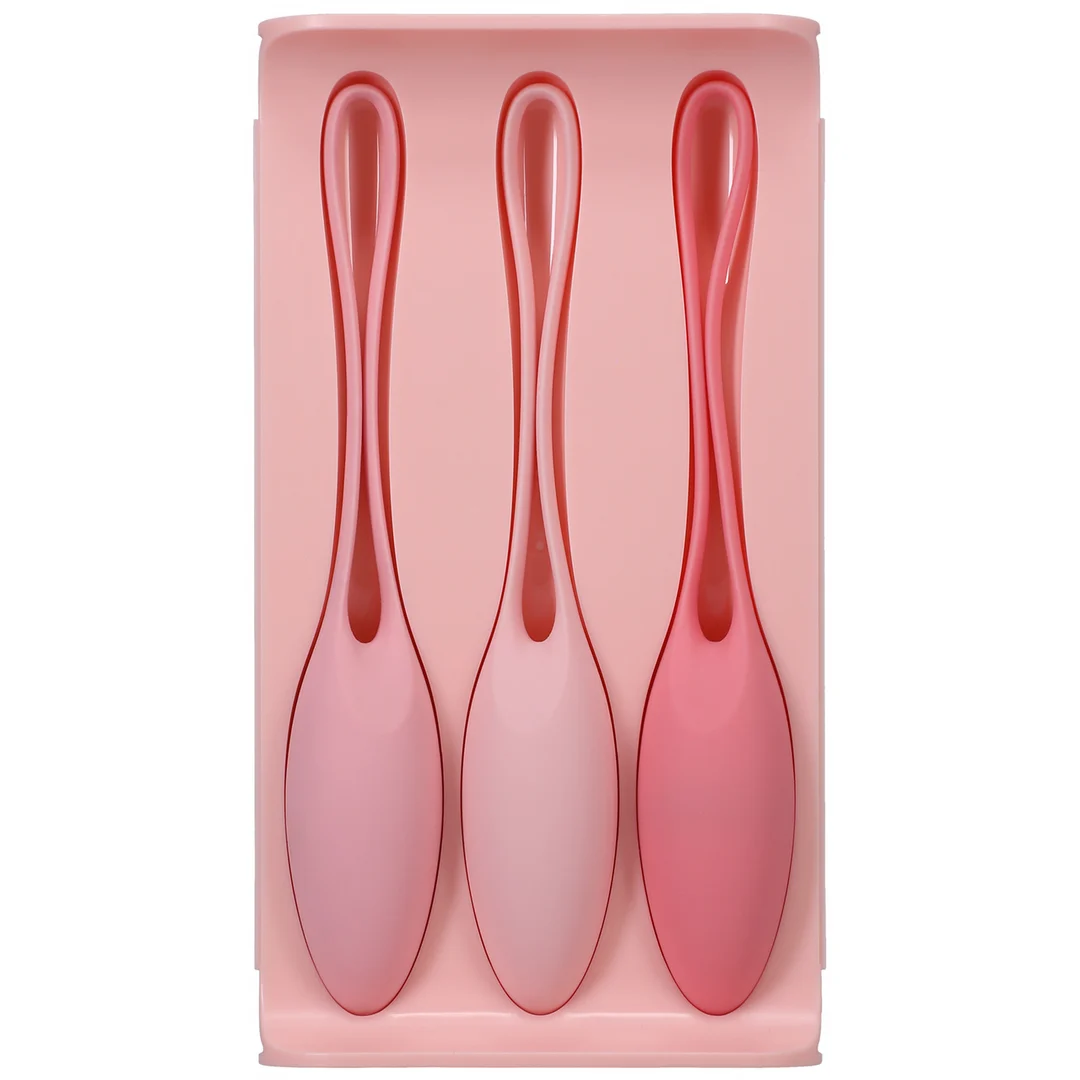 Set de entrenamiento Kegel con tres pesos - Imagen 4
