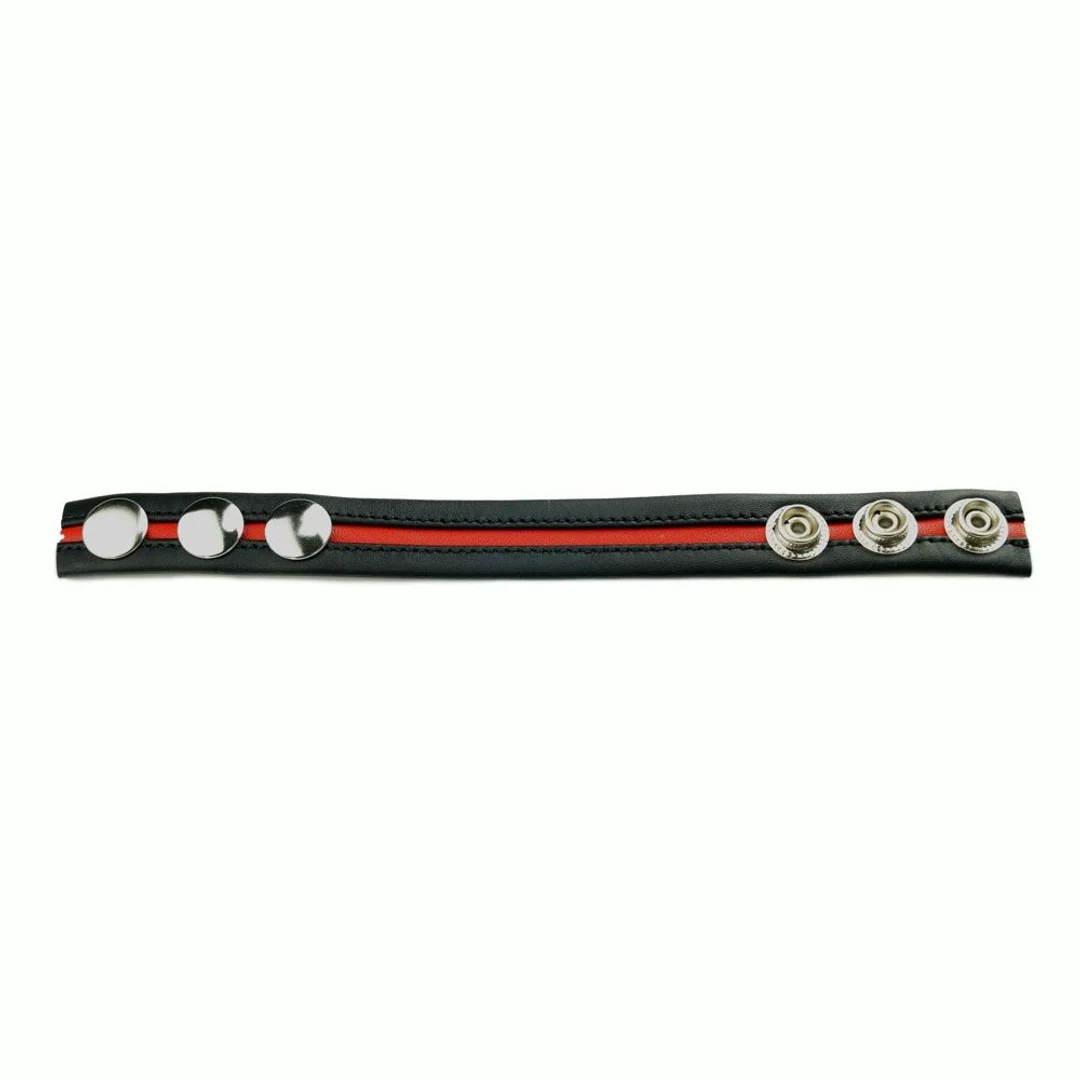 Correa para pene negra Prowler Red - Imagen 3