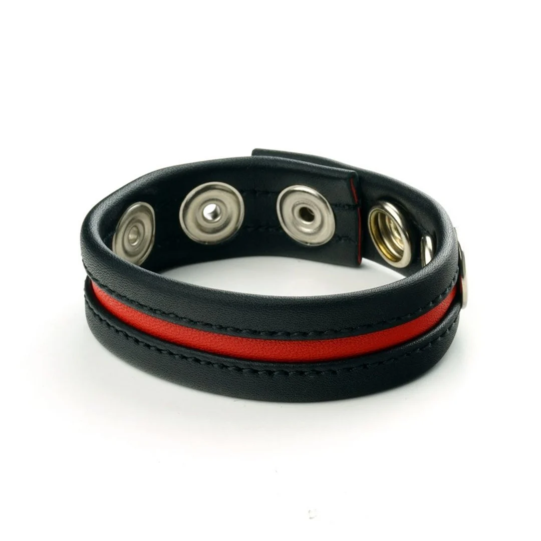 Correa para pene negra Prowler Red - Imagen 4