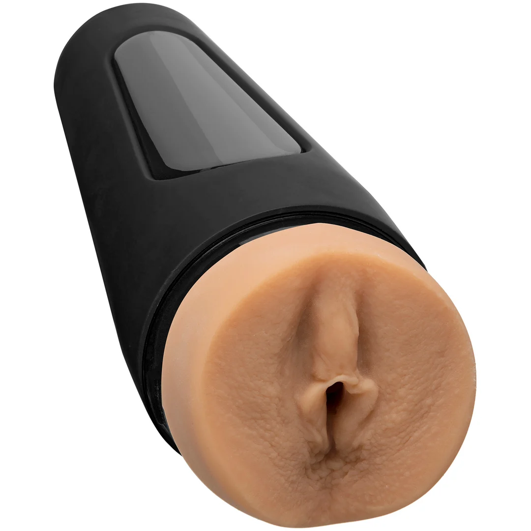 Masturbador vaginal con presión variable, Vainilla - Imagen 4