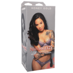 Masturbador vaginal con succión ajustable – Honey Gold