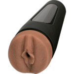 Masturbador vaginal con succión ajustable – Honey Gold - Imagen 4