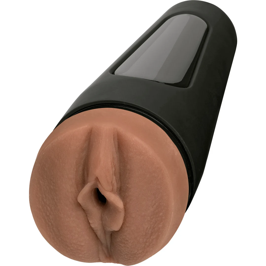 Masturbador vaginal con succión ajustable – Honey Gold - Imagen 4