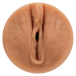 Masturbador vaginal con tapa de succión ajustable – Vainilla - Imagen 6