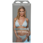 Masturbador vaginal con tapa de succión ajustable – Vainilla - Imagen 2