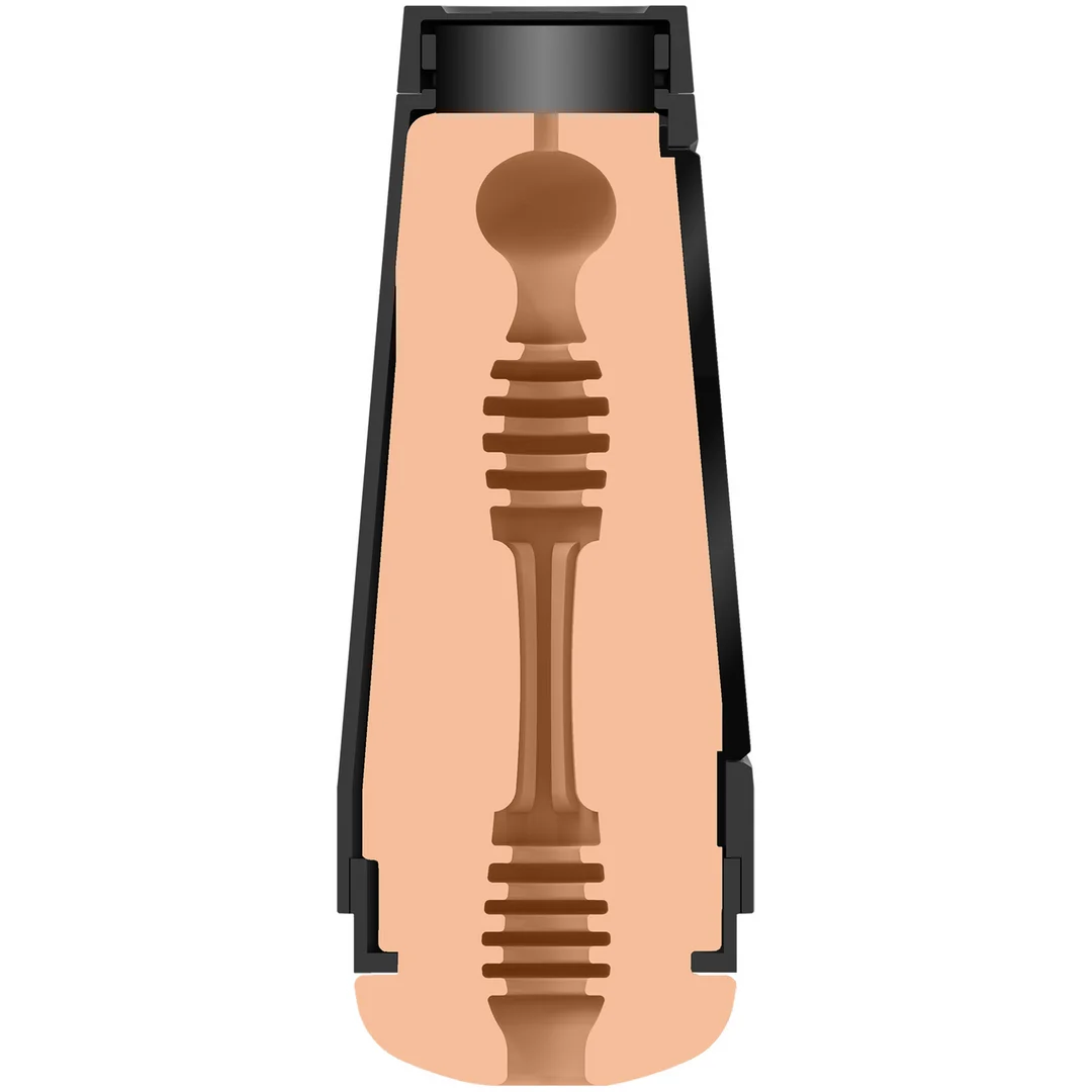 Vagina masturbadora con empuñadura flexible – masturbador ULTRASKYN - Imagen 5