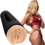 Vagina masturbadora con empuñadura flexible – masturbador ULTRASKYN - Imagen 6