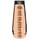 Vagina masturbadora con empuñadura flexible – masturbador ULTRASKYN - Imagen 5