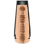 Masturbadora vaginal de tacto cálido – Vanilla - Imagen 4
